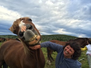 Barkemo Braute liker kos, mye kos.